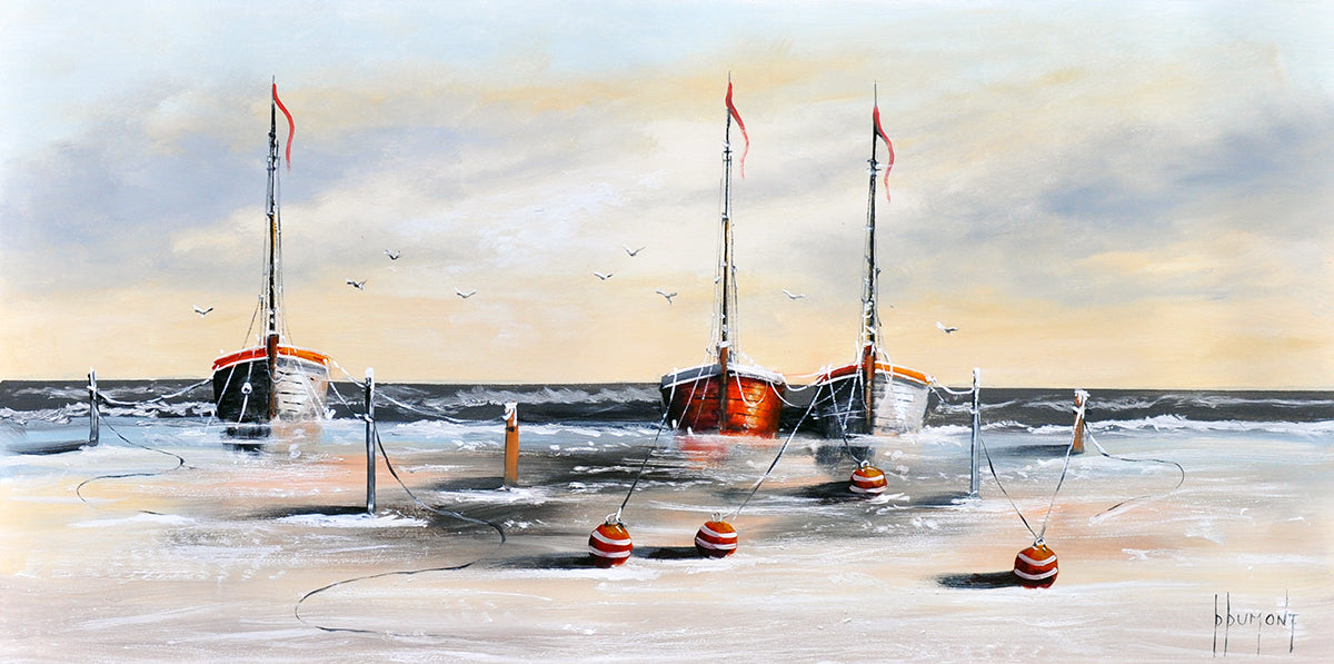 Daniel Dumont — Tussen Hemel en Horizon, olieverf op linnen
