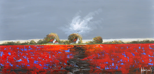 Daniel Dumont — Adem van het landschap, olieverf op linnen