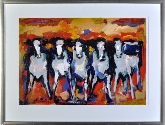 Frits van Eeden — Girls from Holland, zeefdruk