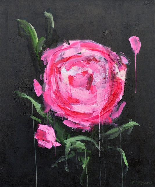 Eva Moreau — Pivoine, gemengde techniek