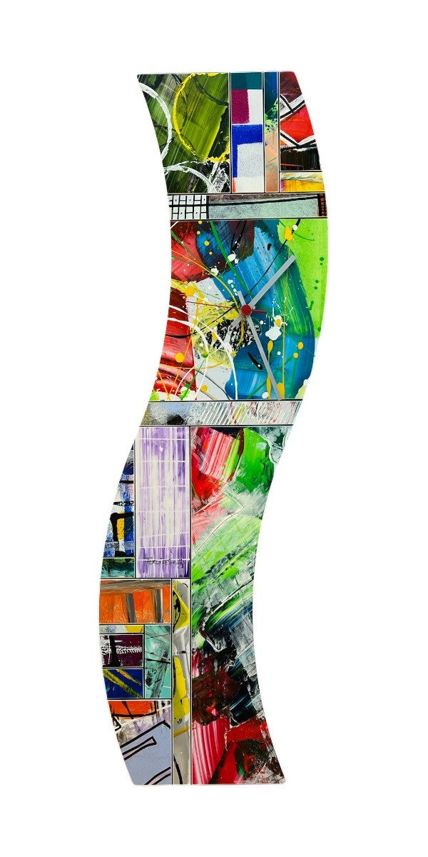 Ferdi de Bruijn — SWING wandklok (5694), mixed media