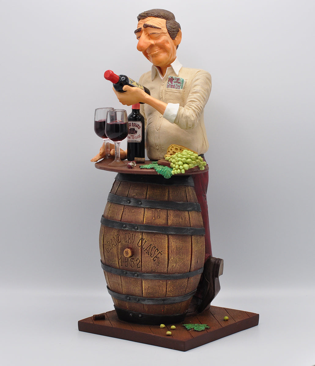 Guillermo Forchino — The Wine Lover, kunsthars