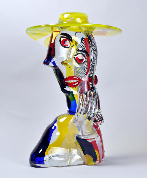 Walter Furlan — Hommage a Picasso, glas