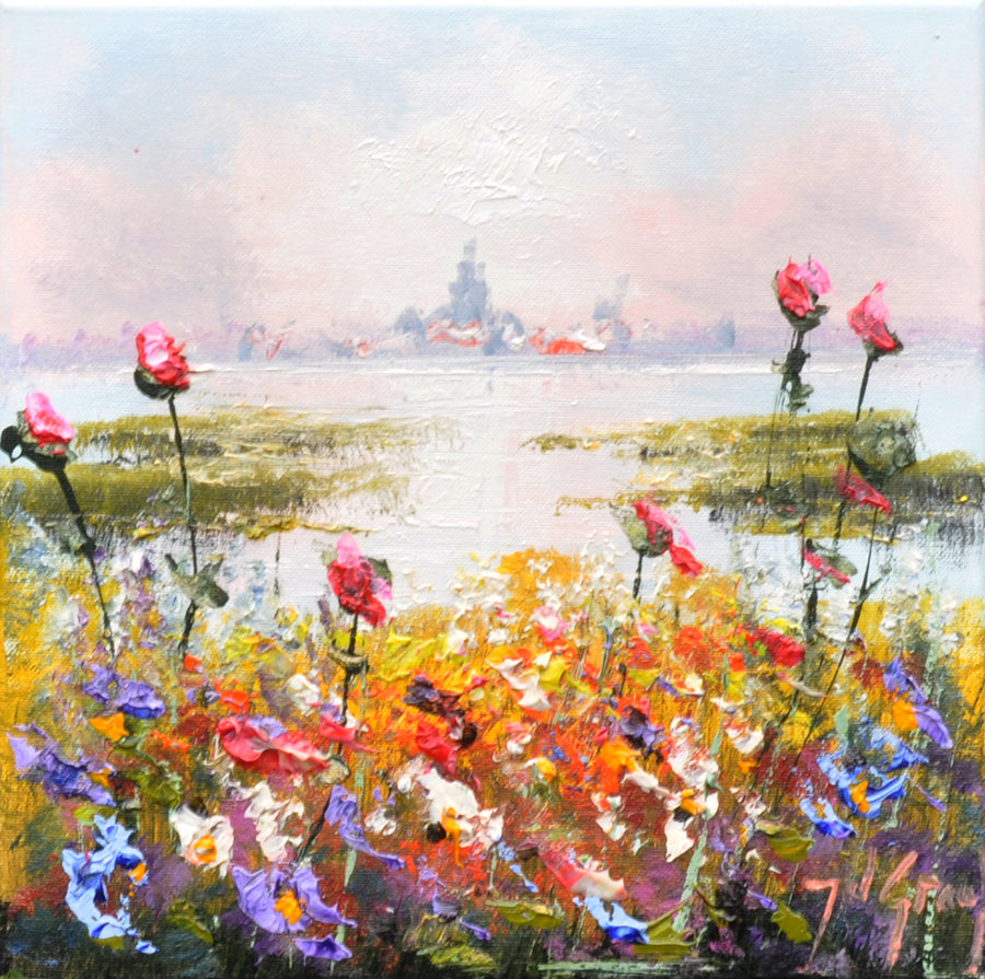 Jochem de Graaf — Veldbloemen aan de rivier