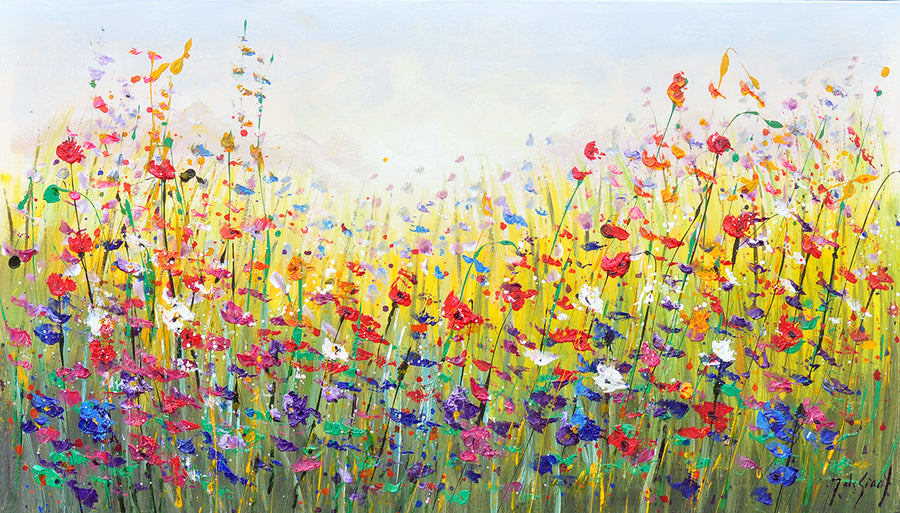 Jochem de Graaf — Fleurig landschap