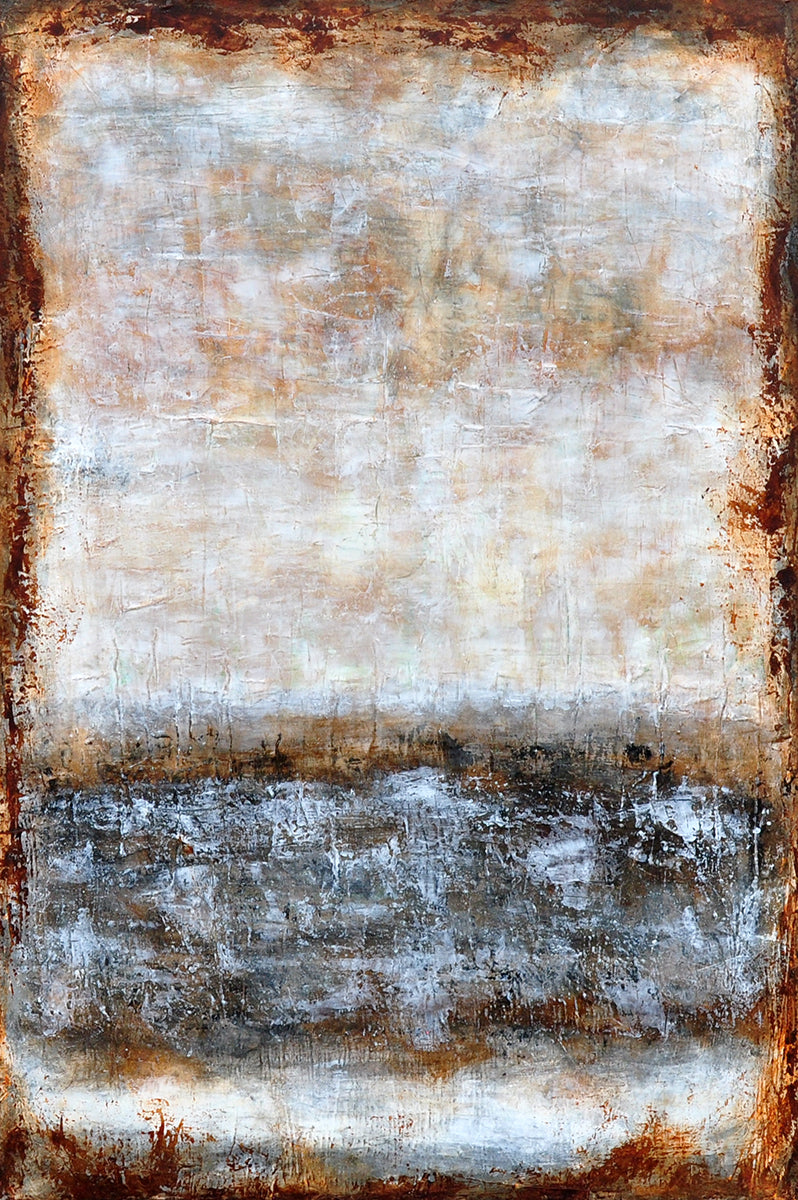 Linda Harms — Winter, acryl op linnen