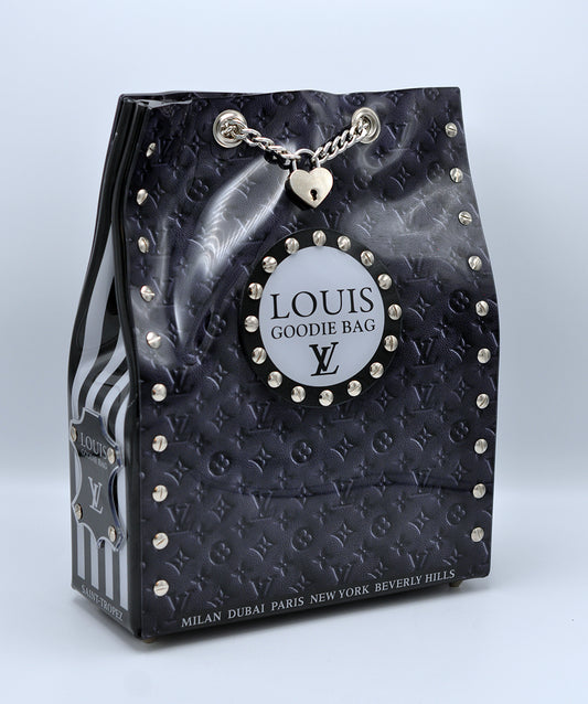 Ad van Hassel — LV Goodie Bag Black, acrylaat