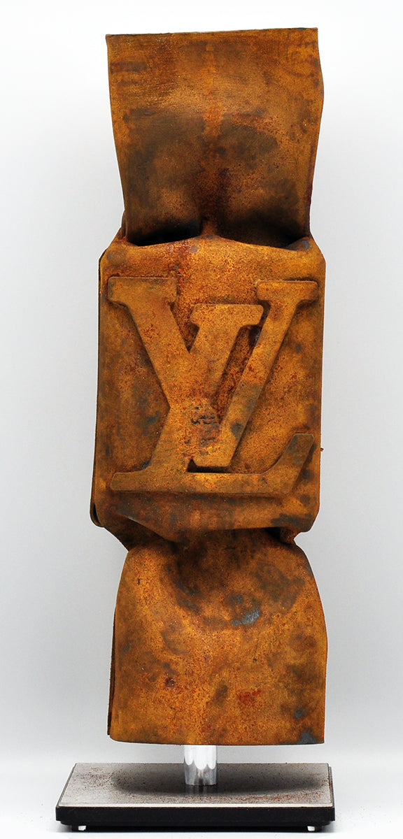 Ad van Hassel — Toffee M, Louis Vuitton, rust, acrylaat
