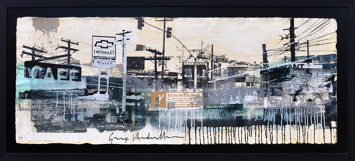 George Heidweiller — Time passes, zeefdruk