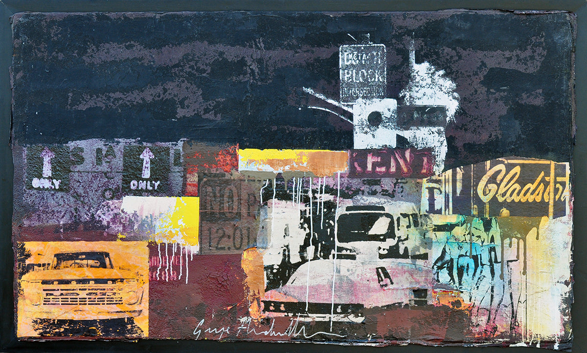 George Heidweiller — Don t Block, origineel/gem. techniek