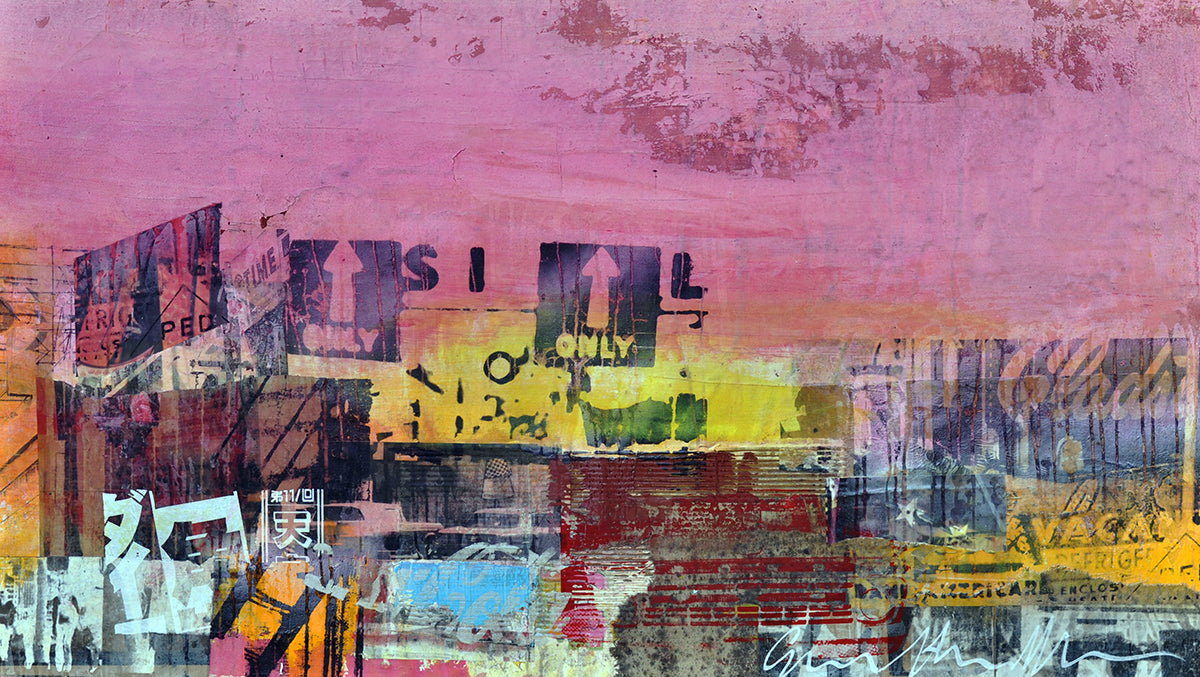 George Heidweiller — Only, mixed media