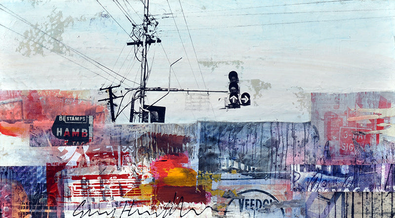 George Heidweiller — Stamps, mixed media