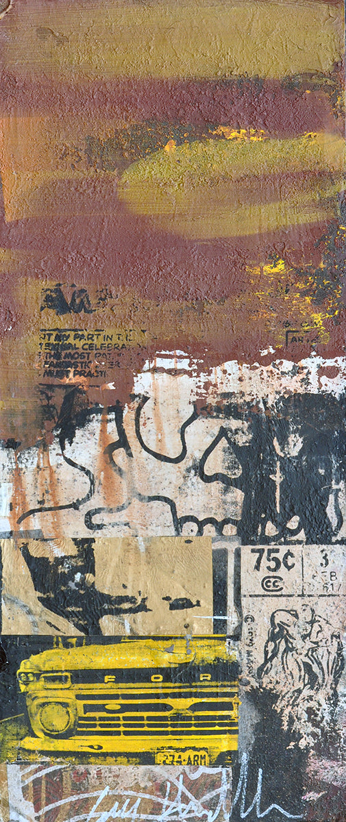 George Heidweiller — Ford, mixed media
