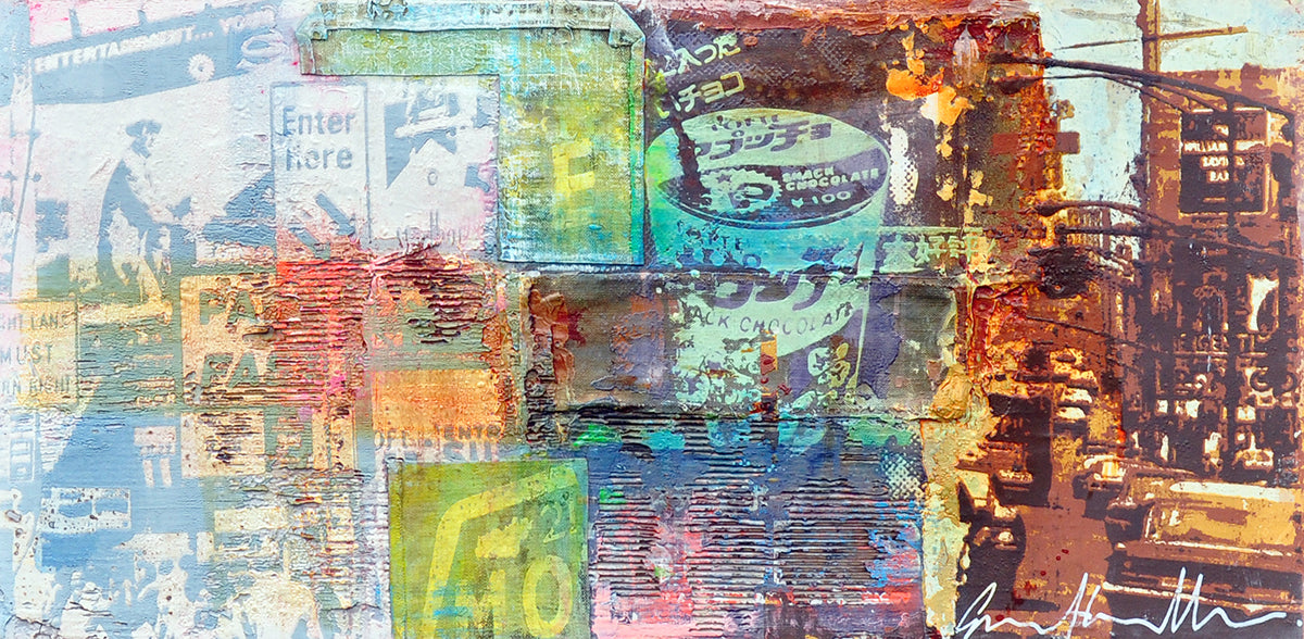 George Heidweiller — Busy City, origineel