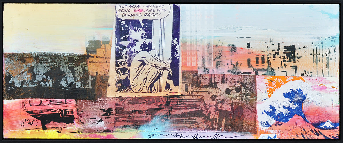 George Heidweiller — Grit and Grace, origineel op paneel