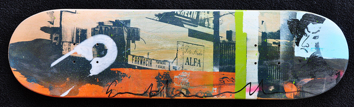 George Heidweiller — Skate Deck Farmacia, hout