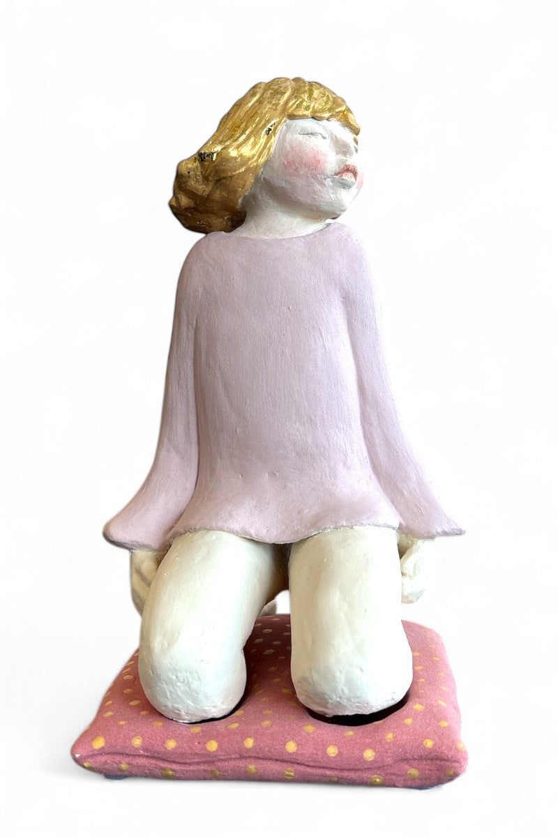 Helene van der Meer — Meisje met de gouden haren, keramiek