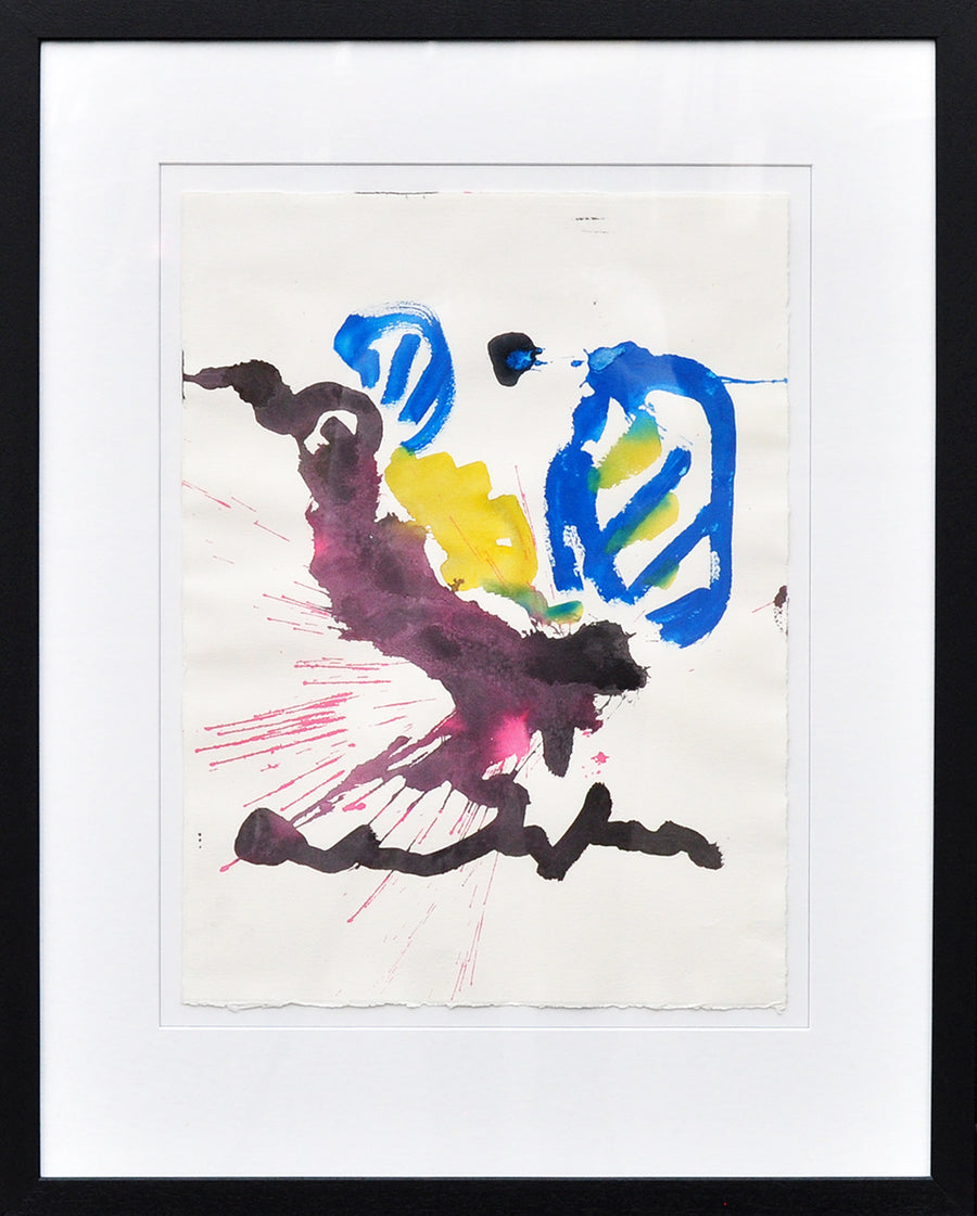 Anton Heyboer — Kip blauw