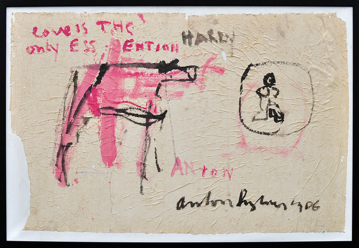 Anton Heyboer — Love is the only essention, gemengde techniek
