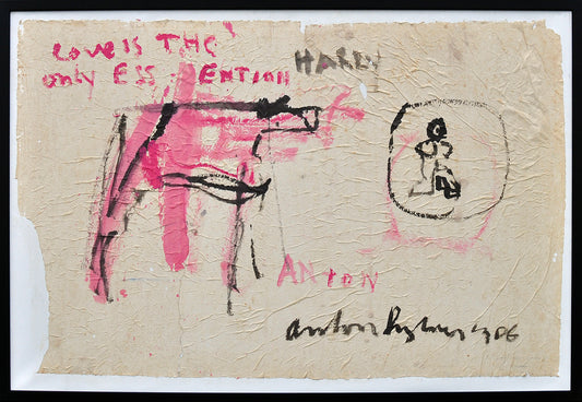 Anton Heyboer — Love is the only essention, gemengde techniek
