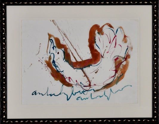 Anton Heyboer — Kip 09, gouache
