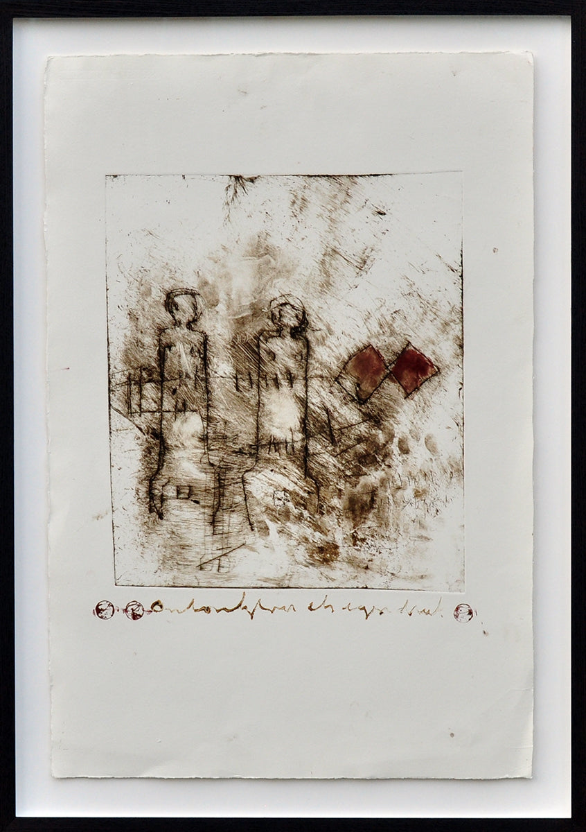 Anton Heyboer — Samen, ets