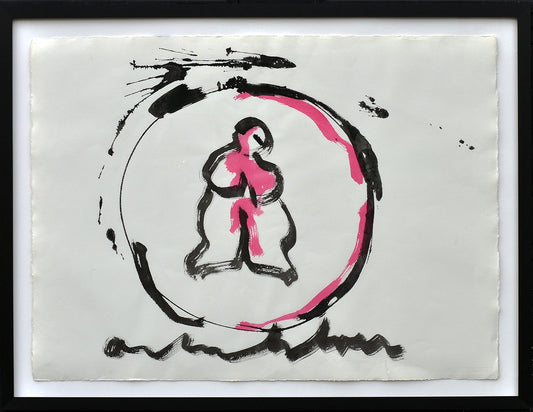Anton Heyboer — De Onschuld, gouache (in museumglas)