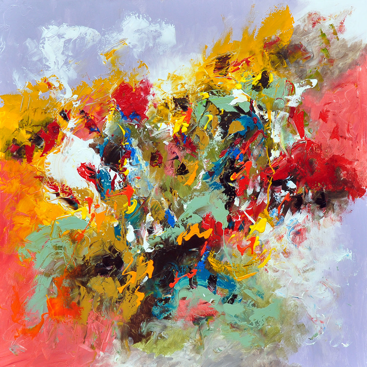 Kamiel Decoster — Euphoria, olieverf op linnen