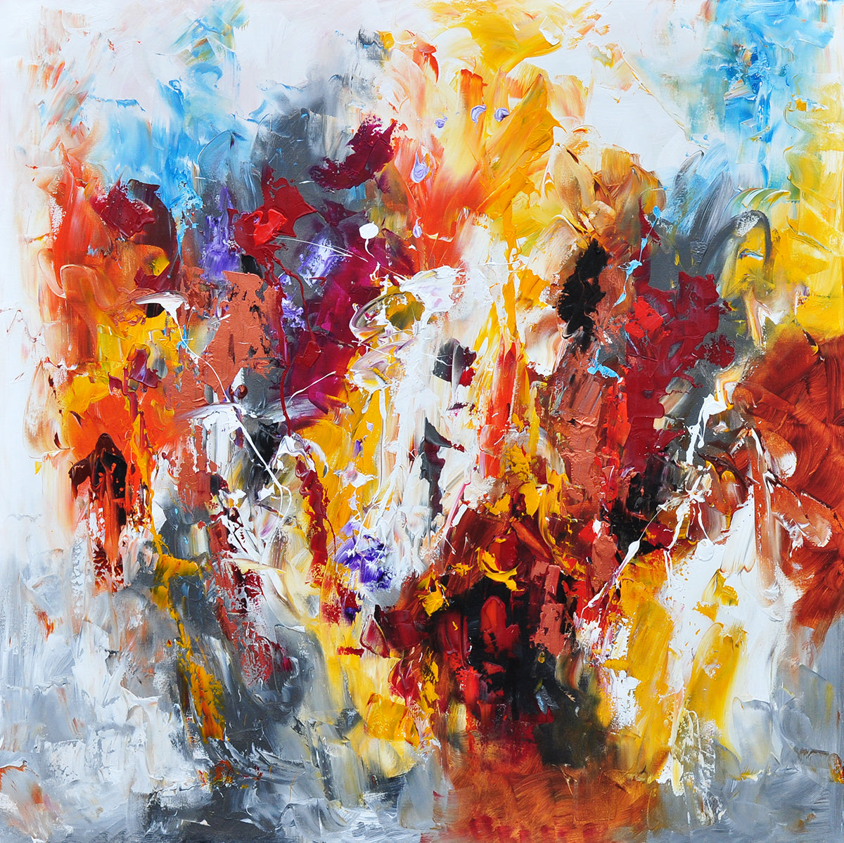 Kamiel Decoster — Reflections of the Soul, olieverf op linnen