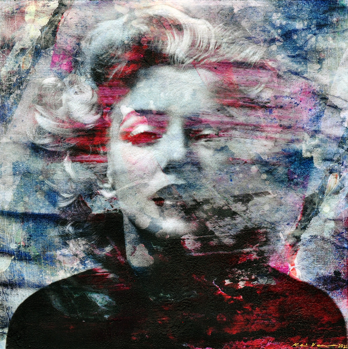Karin Vermeer — Marilyn Monroe 2022, mixed media