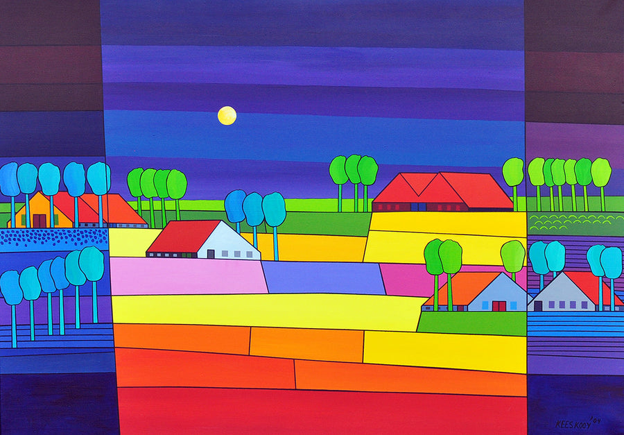 Kees Kooij — Heide en korenvelden