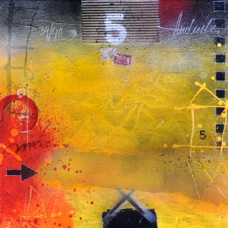 Theo Koster — Treasure 10, acryl op linnen