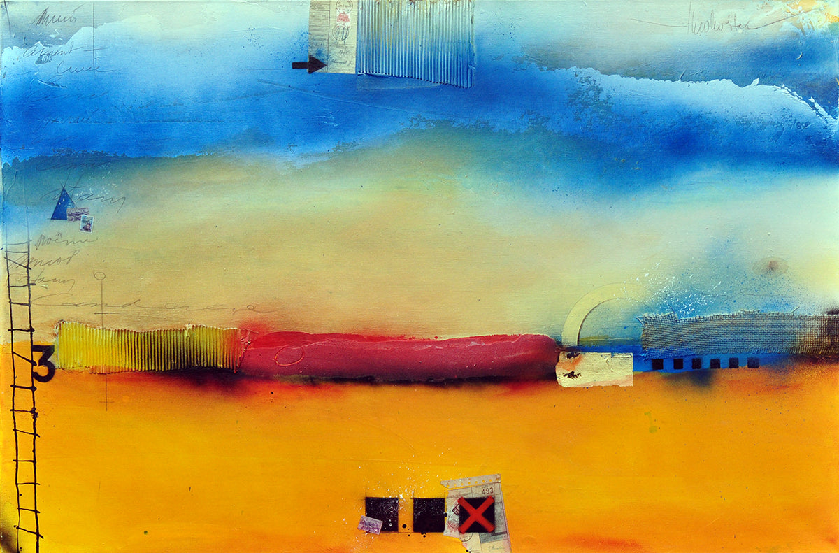 Theo Koster — Landscape 2, acryl op linnen