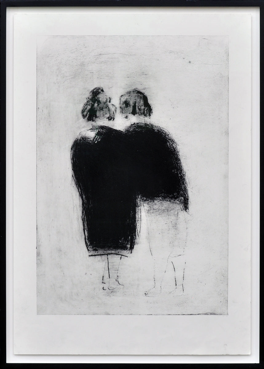 Krin Rinsema — Saampjes (museumglas), droge naald ets
