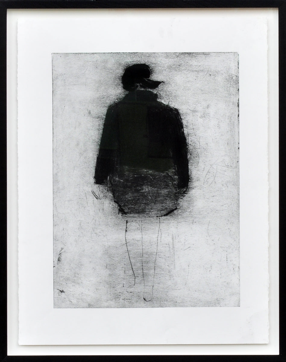 Krin Rinsema — Walk away, droge naald ets (museumglas)