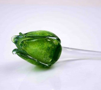 Loranto — Tulp, groen, glas