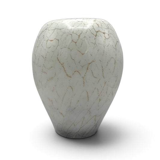 Loranto — Goldline, lamp wit-goud, 1x deuk, glas