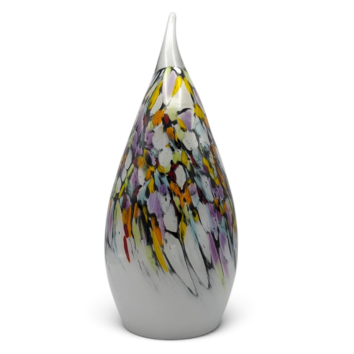 Loranto — Murrina, lamp casper wit+kleur, small, glas