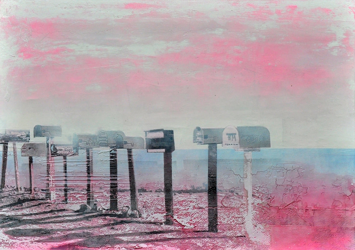 Marq — Any news?, mixed media