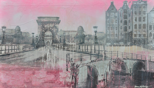 Marq — Budapest x Amsterdam, mixed media