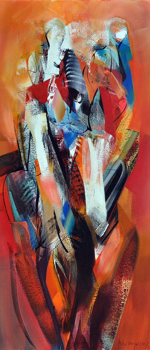 Peter Meijer — Pergamon, acryl op linnen