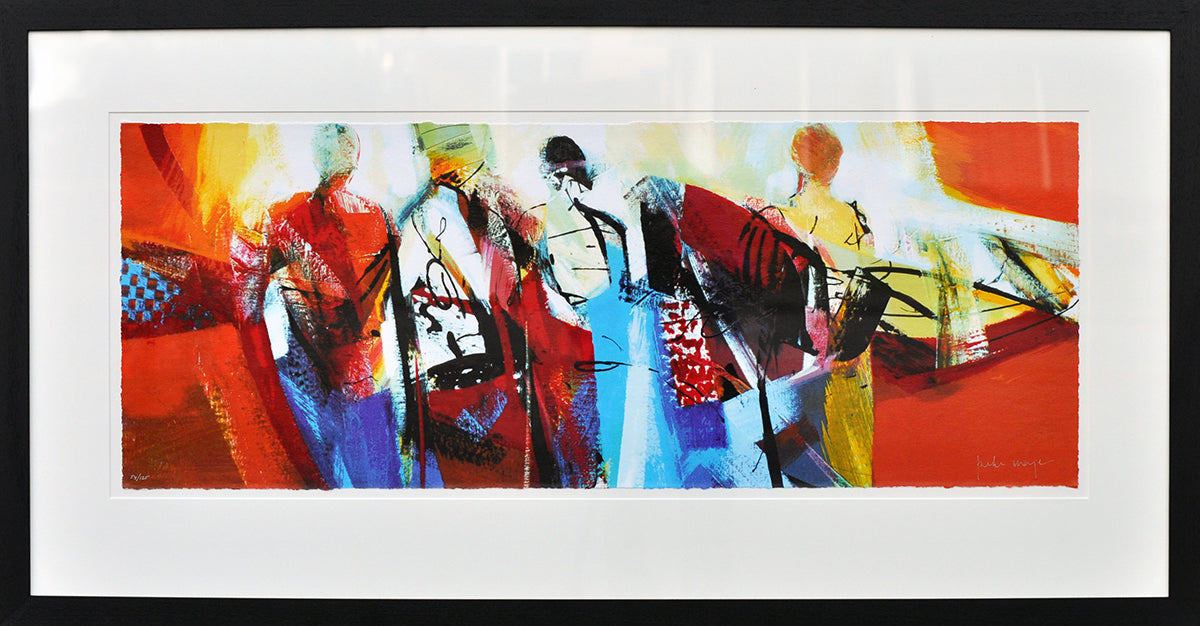 Peter Meijer — Voorbije passage, zeefdruk