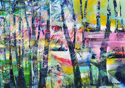 Peter Meijer — Hidden Canopy, acryl op linnen