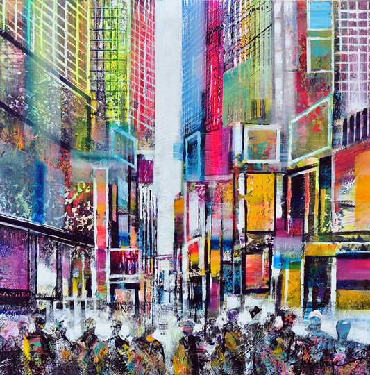 Peter Meijer — Lexington ave, acryl op linnen