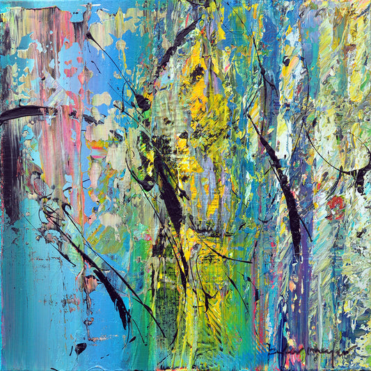Peter Meijer — Vlinder 7, acryl op linnen
