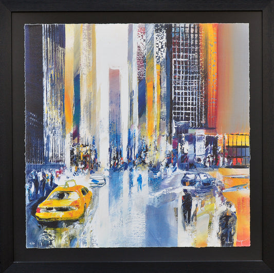 Peter Meijer — Manh. Downtown, zeefdruk