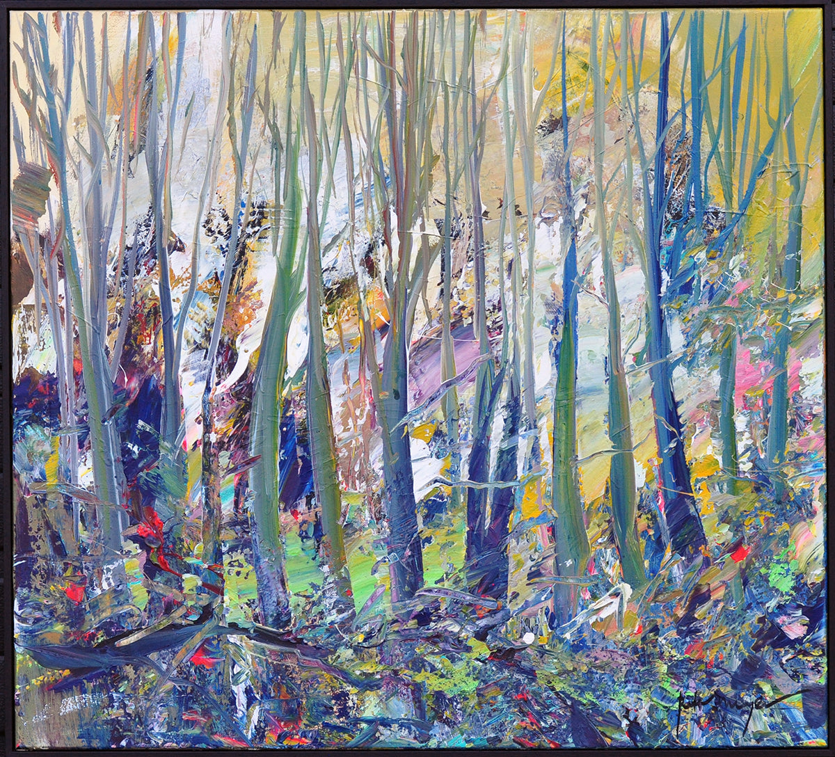 Peter Meijer — Korin, acryl op linnen