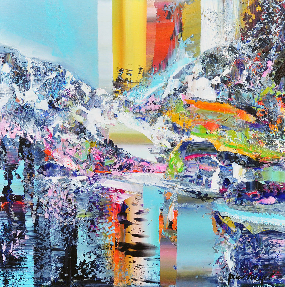 Peter Meijer — Jotunheimen, Norway, acryl op linnen