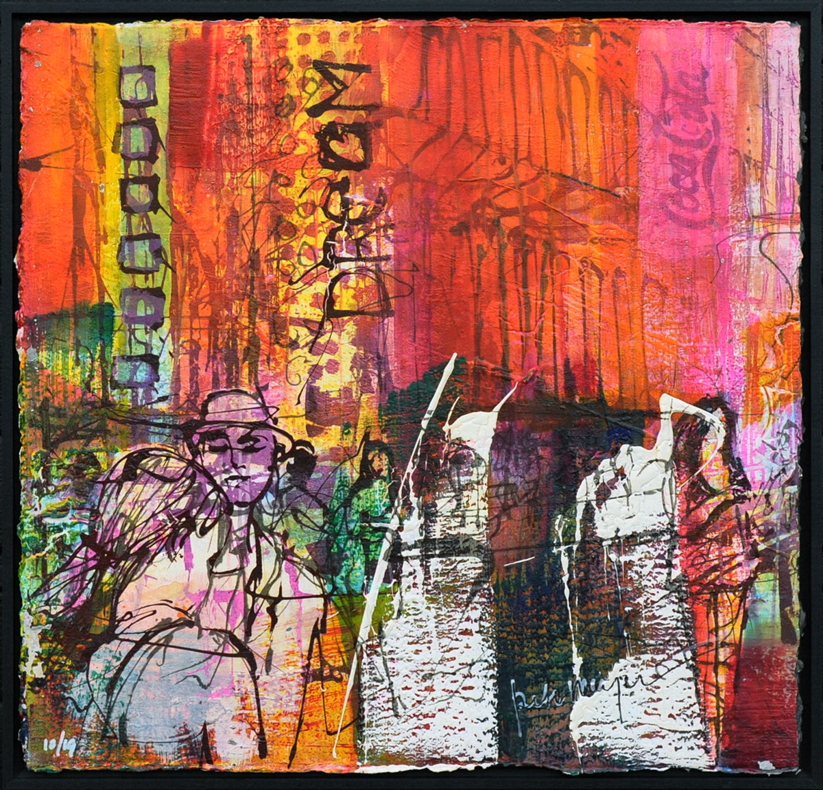 Peter Meijer — Live the dream, zeefdruk