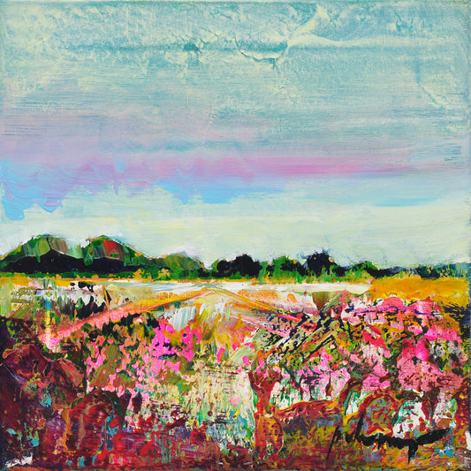 Peter Meijer — Highlands Hardangervidda, acryl op linnen